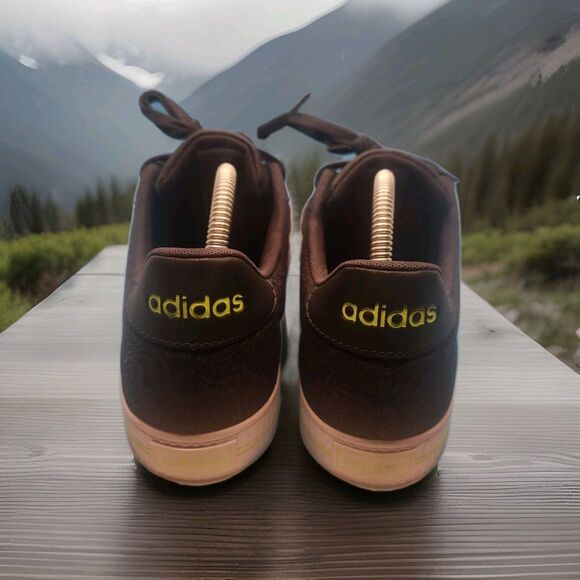 Adidas Daily 3.0 Shoes Sneaker Black / Grn Sz.10 Snakeskin Carbon Texture GV7352 - Picture 4 of 7